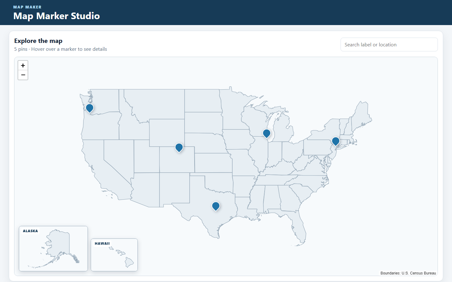 View-only map screenshot